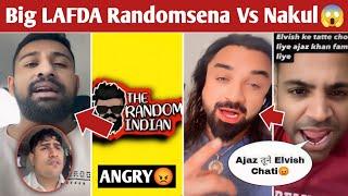 Big LAFDA Randomsena VS Nakul Dhull,Rajat Dalal, Elvish Yadav| Puneet Superstar Angry On Ajaz Khan