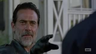 The Walking Dead 7x04 Negan Meets Father Gabriel