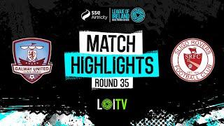 SSE Airtricity Men's Premier Division Round 35 | Galway United 2-2 Sligo Rovers | Highlights