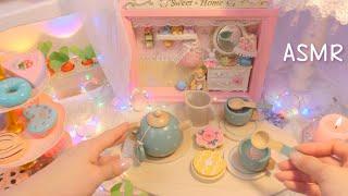 ASMR(English title) The Best Toy Dessert Cafe(100%Sleep) |  동심을 자극하는 장난감 디저트 카페 상황극(귀여운 미니어처)