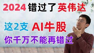 2024错过了英伟达！这2支AI大牛股，你千万不能再错过！赶上AI末班车