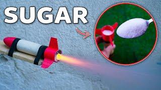 Sugar-Powered Rocket: How I Made a Rocket with Sugar!