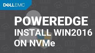 Install Win 2016 OS on NVMe Add-In-Card with S140 configuration using virtual media