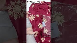 Dhanak fabrics k winter dresses ki bari sale || Duaa collection