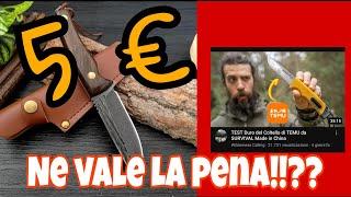 #1 - RECENSIONE Coltello Outdoor SUPER-ECONOMICO Cinese - @WildernessCalling provalo tu!! 