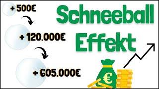 Geld anlegen: Langfristig investieren mit dem Dividenden Schneeball Effekt?