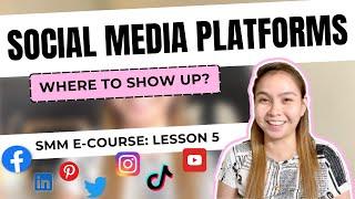 7 Most Popular Social Media Platforms | Lesson 5 (SMM Boss Up Challenge) [CC English Subtitle]