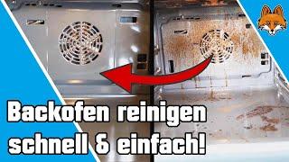 Backofen reinigen  - schnell und einfach mit Backpulver und Essig 