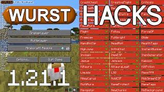 DOWNLOAD: WURST Hacked Client - 1.21.1 - Minecraft Java Edition