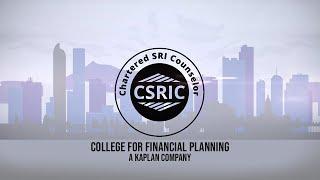 Chartered SRI Counselor Program | College for Financial Planning®—a Kaplan Company