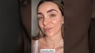 Aryana at home Eyebrow Lamination Tutorial