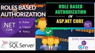 ASP.NET Core 7.0 Role Based Authorization || How to Implement Roles Based Authorization