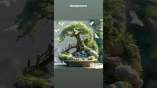 Dream Bonsai: A very artistic bonsai#bonsaiart #dreamlandscape #mysterious #wonderland