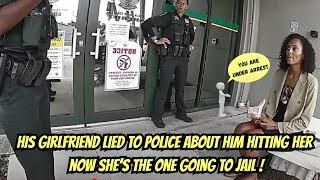BLCK WOMAN REGRETS LYING TO POLICE ABOUT EX-BOYFRIEND AND END UP  IN JAIL