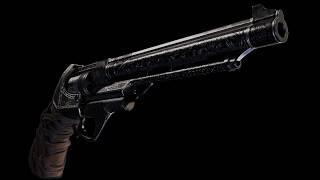 Wild West Revolver 3D Model Preview