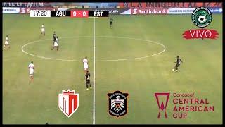 EN VIVO /  REAL ESTELI VS  AGUILA   -  COPA CENTROAMERICANA