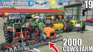 BiG SLURRY SPREADING with NEW EQUIPMENT | 2000 Cows Farm Ep.19 | Farming Simulator 22