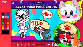 ¡ALEXY MODELA PARA EMI!  REACCIONAMOS A LAS ANIMACIONES MAS HUMILLANTES DE GARTIC PHONE