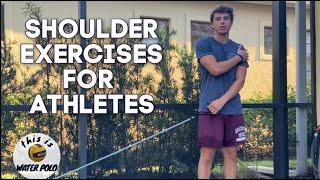 THIS IS WATER POLO Episode 4: Shoulder Resistance Band Exercises for Athletes