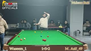 king is Back Muhammad Asif Vs Waseem Abbas | Snooker QF Match | Last Frame | Snooker Arena #snooker