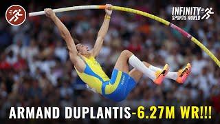 Duplantis sets new WORLD RECORD! || 6.27m WR!!! || WORLD RECORD NUMBER 11 #polevault #mondoduplantis