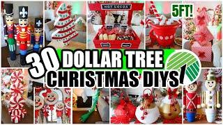 30 Dollar Tree Christmas DIYs that DON'T LOOK CHEAP! ($1.25 HACKS for 2024)