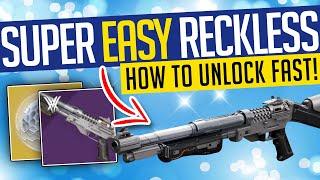 Destiny 2 | EASY RECKLESS ENDANGERMENT! Fast & Easy Season 16 Ritual Weapon! - Season of the Risen