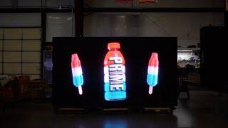 LED Display: Prime Hydration Demo | SureFire Sign