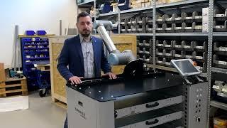 ProFeeder X-XL - a machine tending robot cell presentation (Short version)