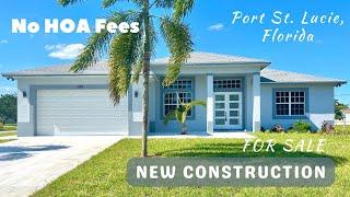 Luxury New Construction Home FOR SALE with NO HOA in Port St Lucie FL | South Florida New Homes