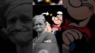 Popeye Real Man #popeye #cartoon #cartoons #cartoonvideo #shorts