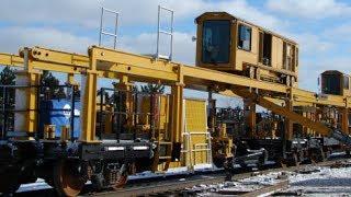 Loram Raptor Rail Handling System