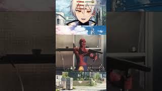 JAPANESE SPIDERMAN #vtuber #vtuberclips  #reaction