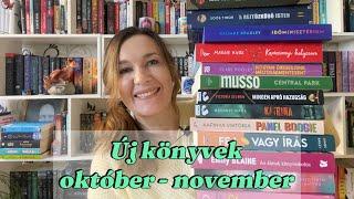 Új könyvek október-november 2024  | Book haul