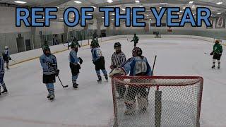 REF OF THE YEAR... *MIC’D UP* Go Pro Hockey Goalie