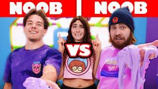 NOOB vs NOOB!! I Had My FRIENDS make Slime!?