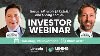 Lincoln Minerals Webinar: Unveiling the Future of Australian Graphite