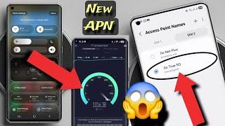 Jio & Airtel New APN Setting 20254G/5G Devices Jio Internet problem solution ! Network issue solve