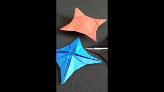 #origami  #shuriken In Action | Mini Star [Design by @TriKdanG ]