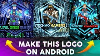 HOW To Make pubg / BGMI Mascot Logo on Android