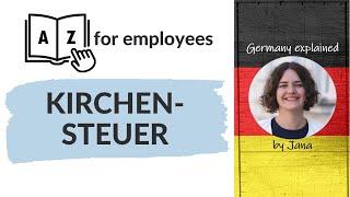 A to Z for employees | Church tax| Kirchensteuer #HalloGermany