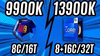 Core i9 9900K vs 13900K - Game Benchmarks