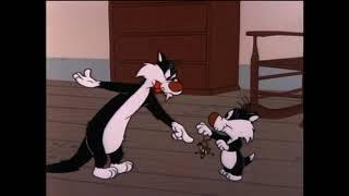 Warner Bros Cartoon-Sylvester-name of episode "Mouse Taken Identity"-Year of production  1957