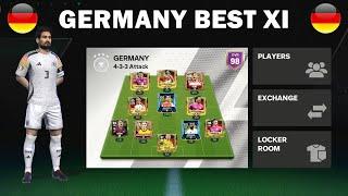 EPIC FULL GERMANY SQUAD BUILDER | EA FC MOBILE 24