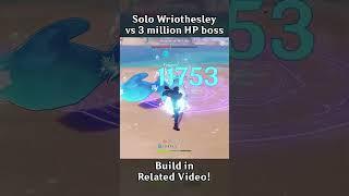 SOLO WRIOTHESLEY VS 3 MILLION HP BOSS