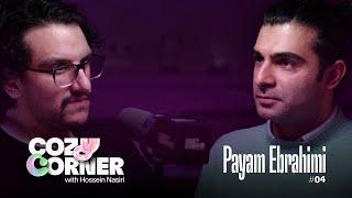 Corner 04: Payam Ebrahimi | خلاقیت از دید نویسنده‌ای که سال‌هاست خارج از ایران کتاب منتشر می‌کنه