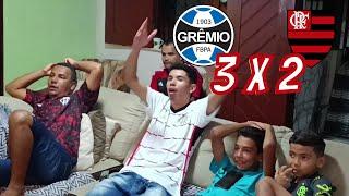 REACT GREMIO 3 X 2 FLAMENGO !!!! DERROTA TRISTE