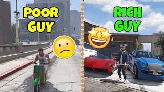 POOR GUY Vs RICH GUY GTA 5 STORIES