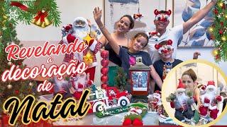 Revelando os enfeites de Natal para as crianças!