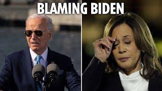 Furious Democrats turn on gaffe-prone Joe Biden and blame him for Kamala Harris's defeat